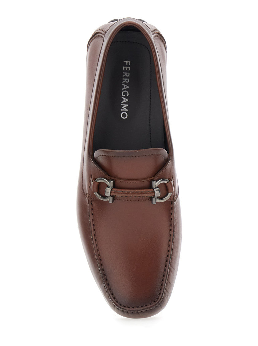 Brown Leather Loafers 3