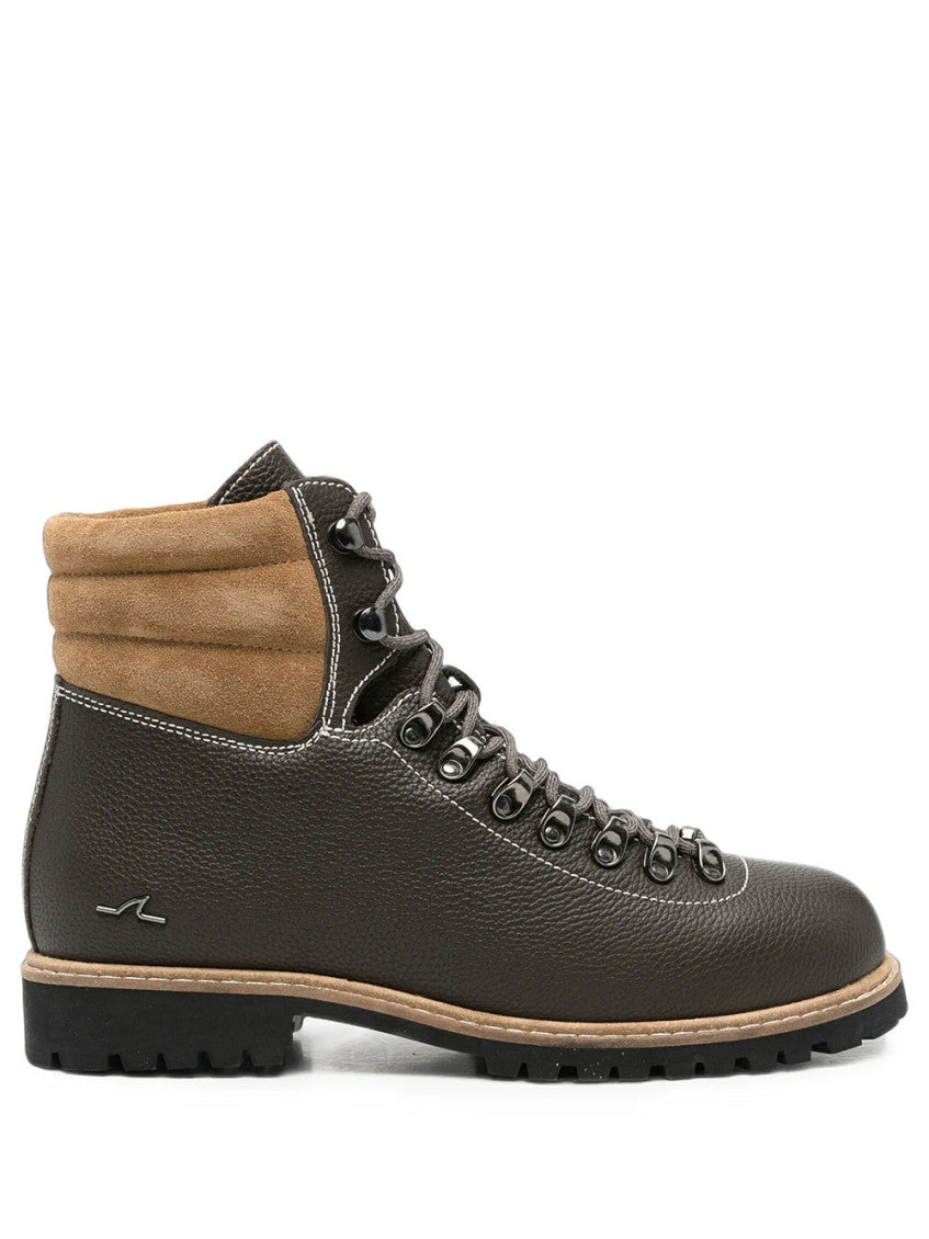 Dark Brown Leather Boots 1