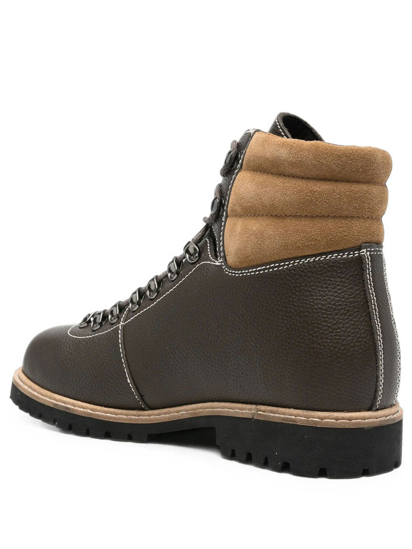 Dark Brown Leather Boots 3
