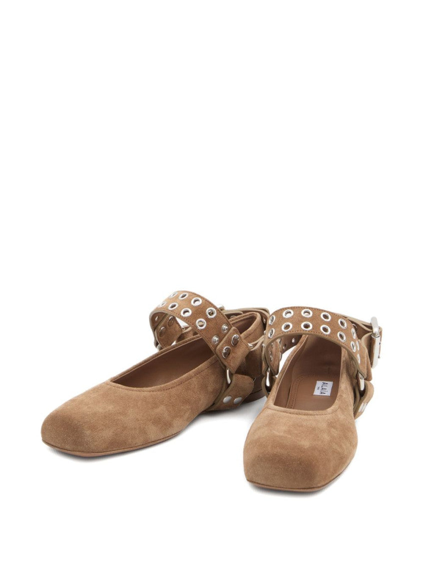 Brown Suede Ballet Flat 3