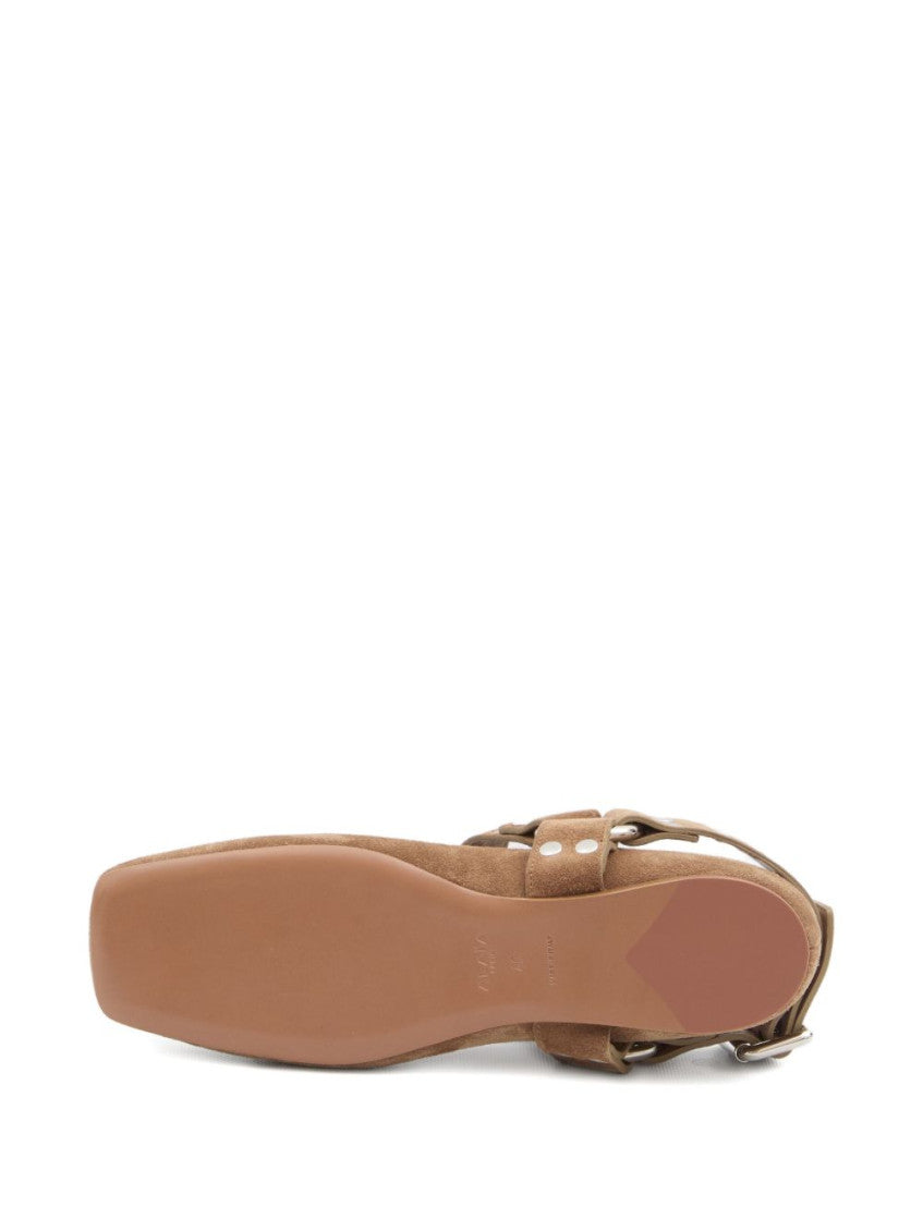 Brown Suede Ballet Flat 5