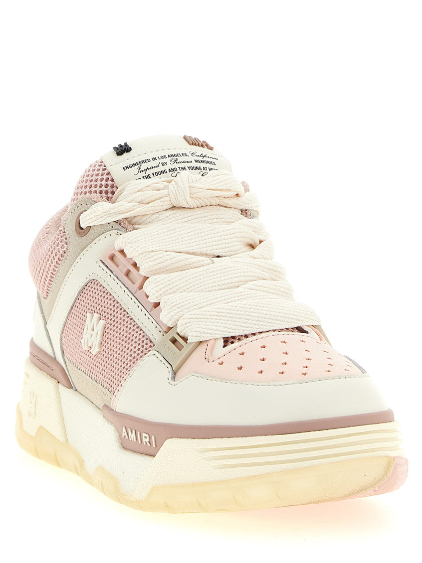 Pink MA-1 Logo Sneakers 2