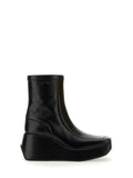 Black Chunky Platform Boots 1