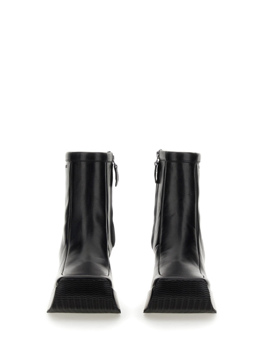 Black Chunky Platform Boots 3