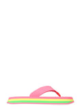 Pink Stripe Flip-flops 1