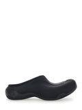 Black Basketball Slip-On Sandals 1