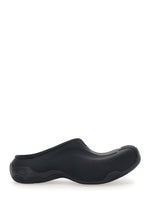 Black Basketball Slip-On Sandals 1