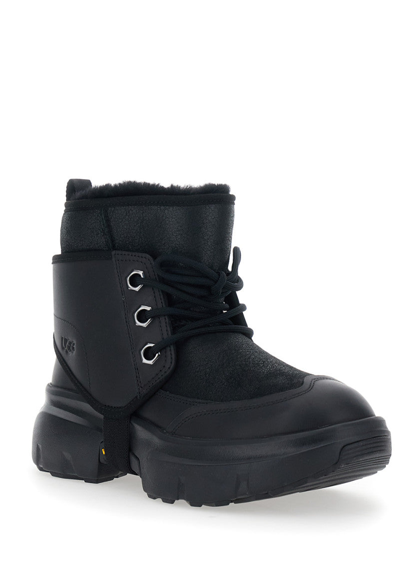 Black Leather Ankle Boots 2