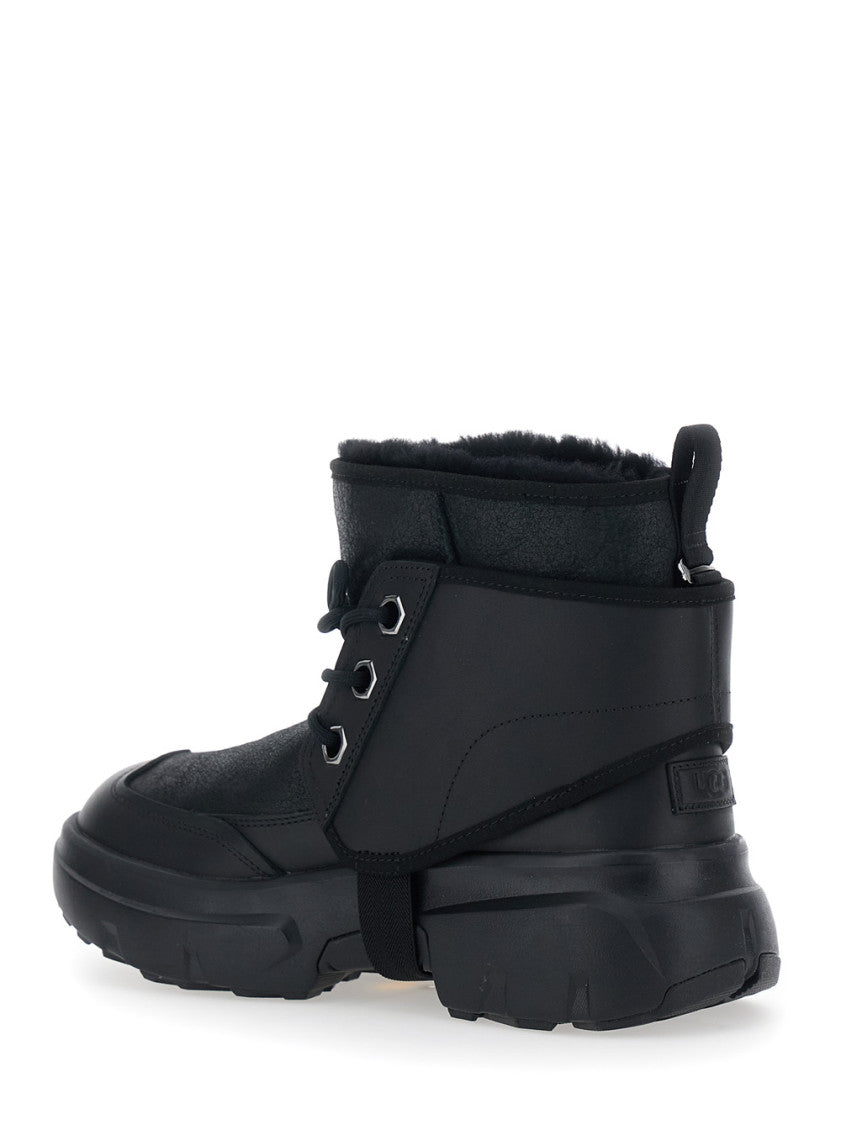 Black Leather Ankle Boots 3