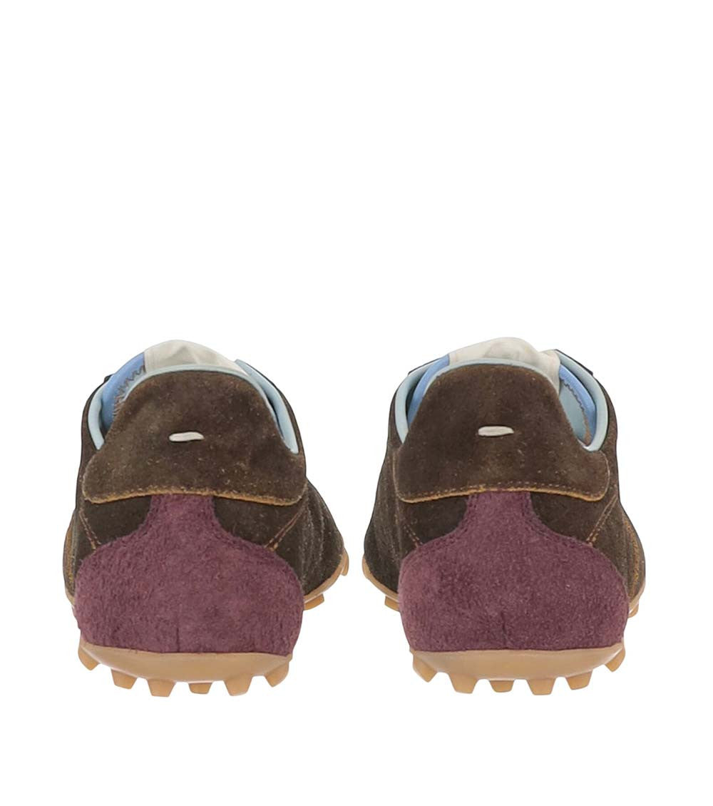 Dark Brown Sprinters Patchwork Sneakers 4