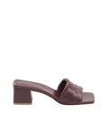 Maroon Parco Barolo Heels 1