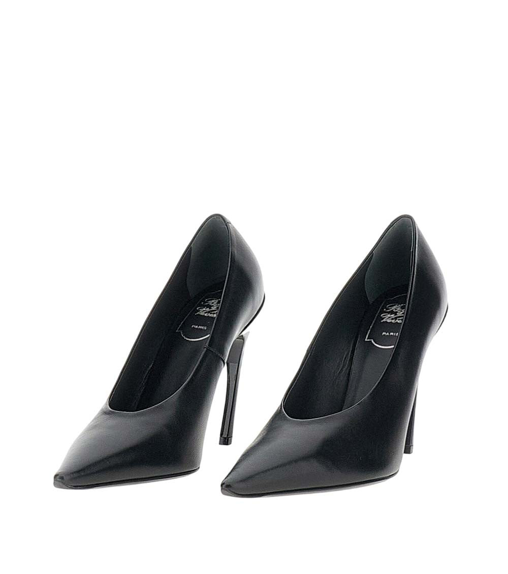 Black Slip-on Pumps 2