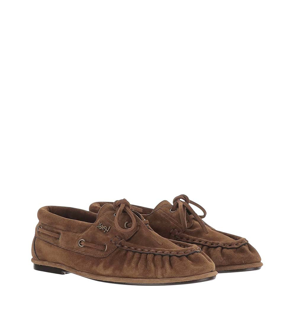 Brown Suede Loafers 3