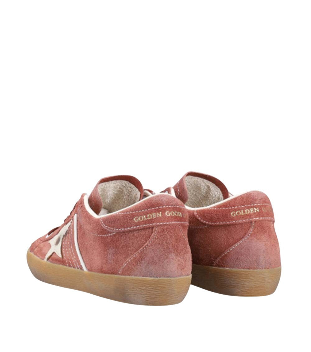 Red Lace Up Sneakers 4