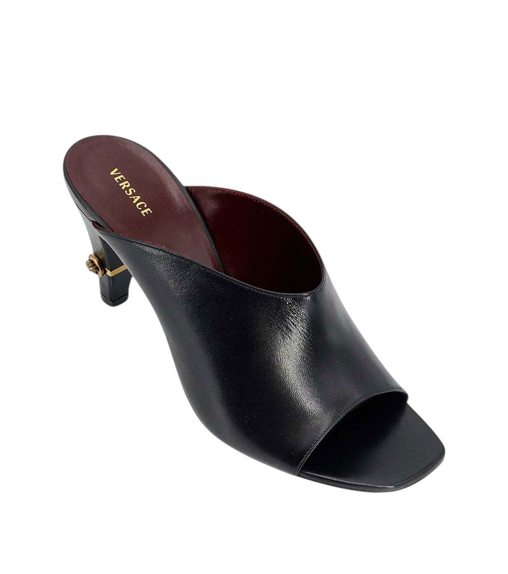 Black Leather Heels 2
