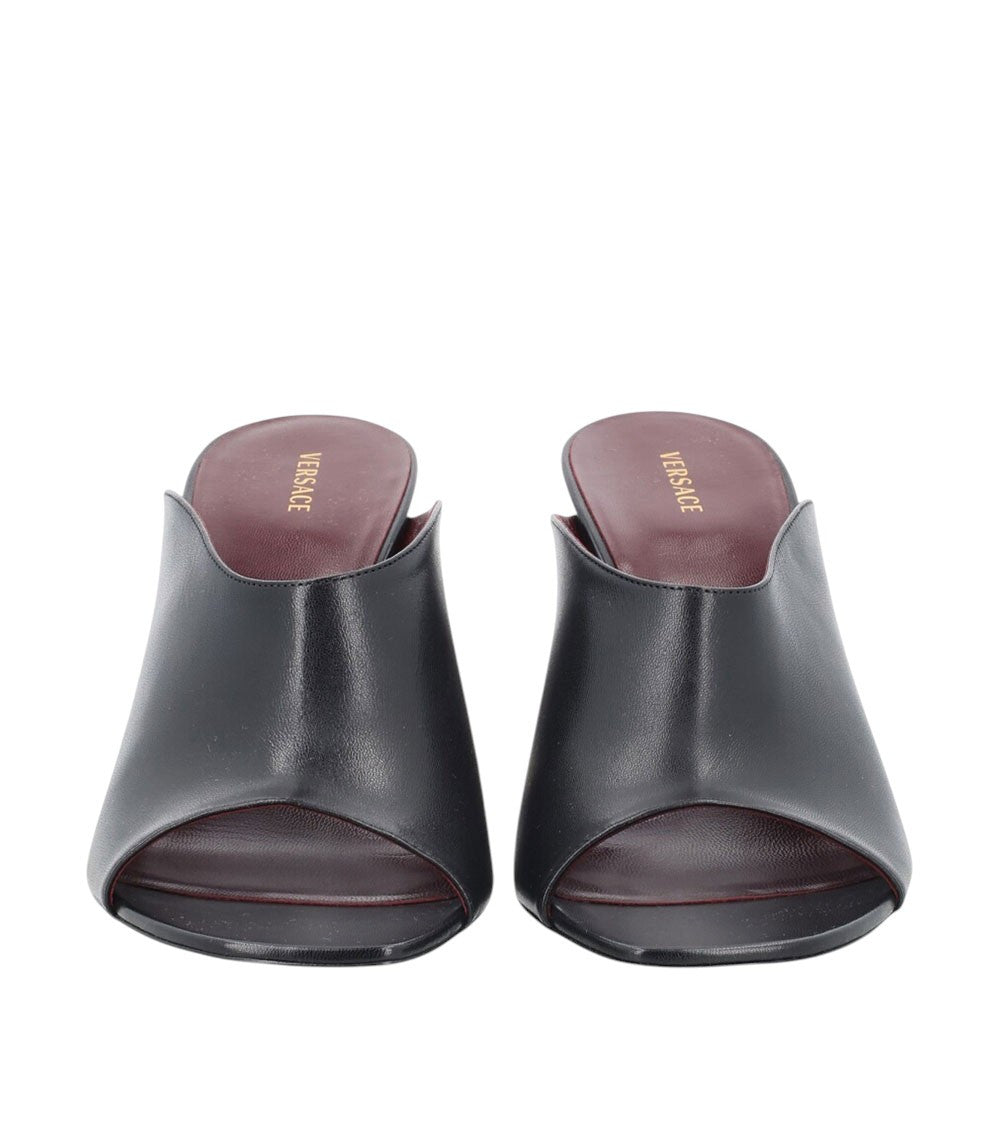 Black Leather Heels 3