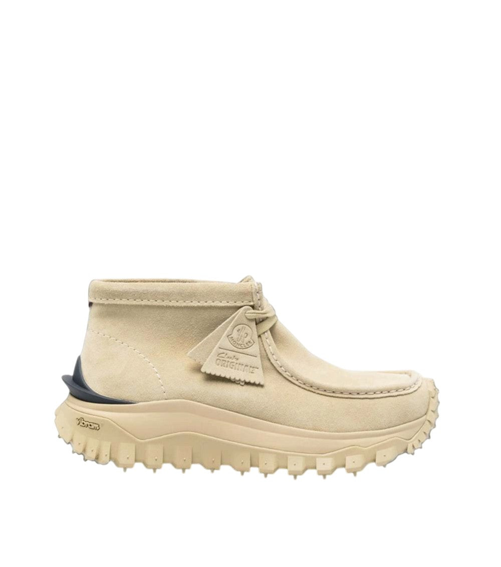 Beige Logo Boots 1