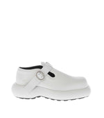 White Leather Loafers 1