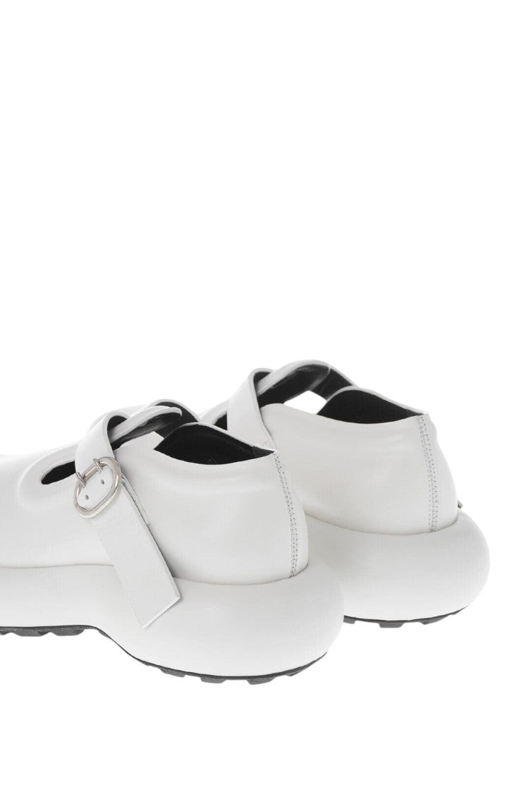 White Leather Loafers 2