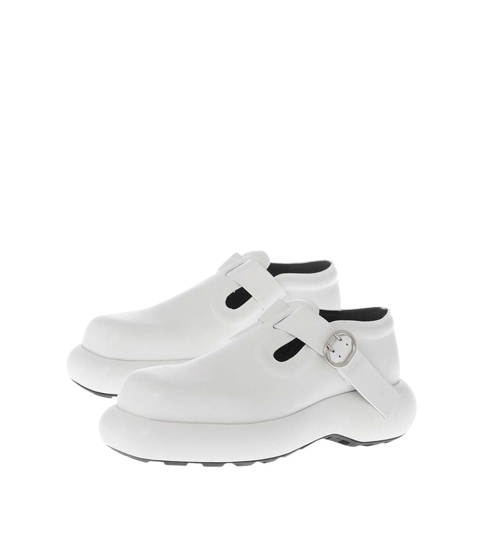 White Leather Loafers 3