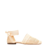 Beige Woven Sandals 1