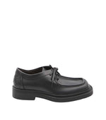 Black Ben Leather Lace-up Shoes 1
