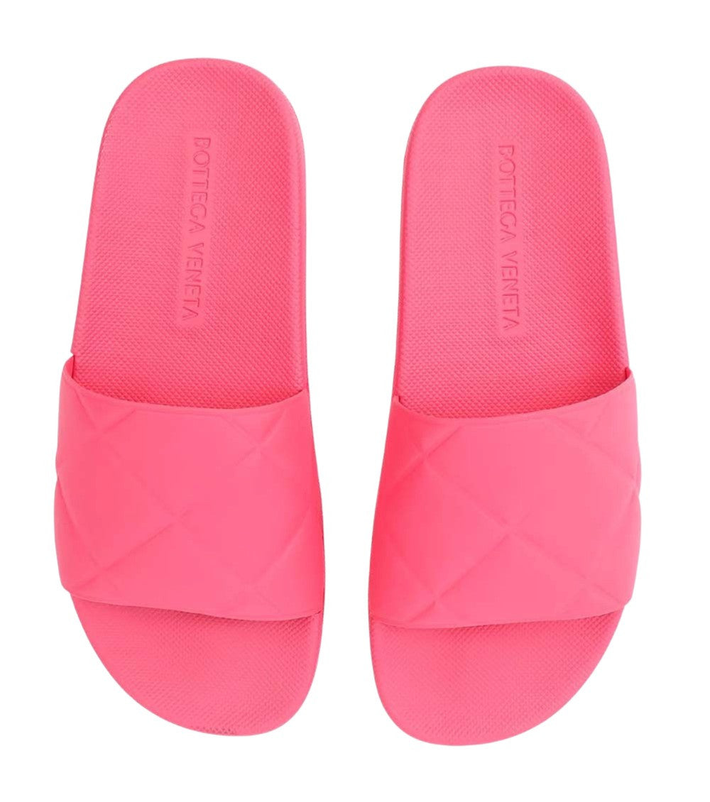 Pink Rubber Slides 3