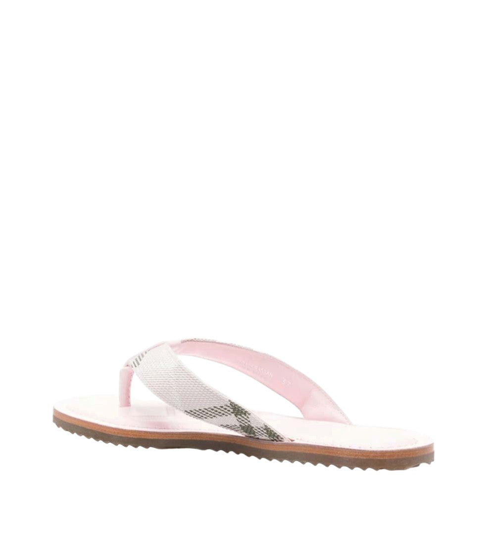 Pink Checks Sandals 4