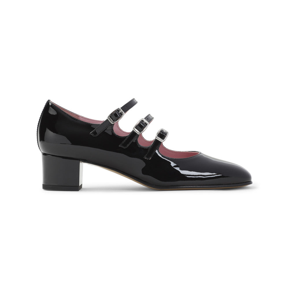 Black Kina Mary-Jane Pumps 1