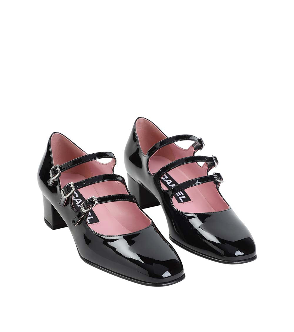 Black Kina Mary-Jane Pumps 3