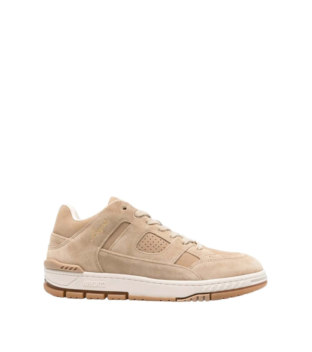 Beige Perforated Area-Lo Sneakers 1