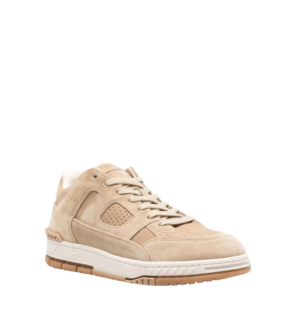 Beige Perforated Area-Lo Sneakers 2