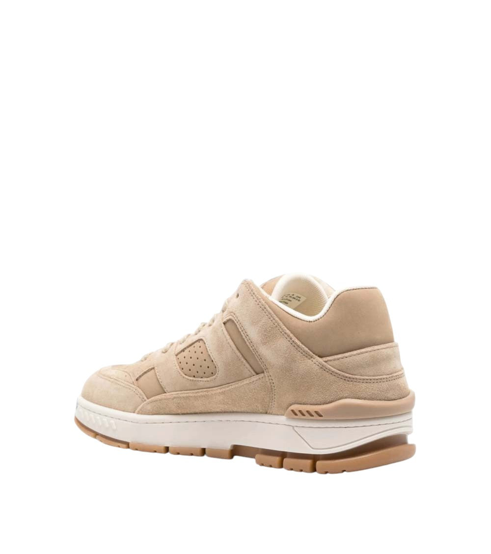 Beige Perforated Area-Lo Sneakers 3