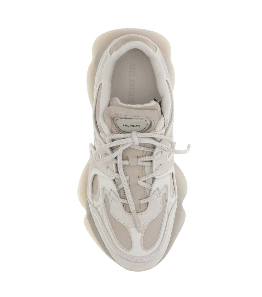 White Eris Panelled Sneakers 4