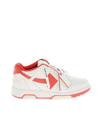 White Leather Mid-top Sneakers 1