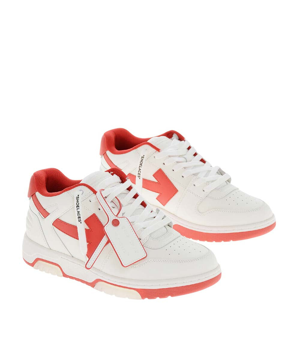 White Leather Mid-top Sneakers 2