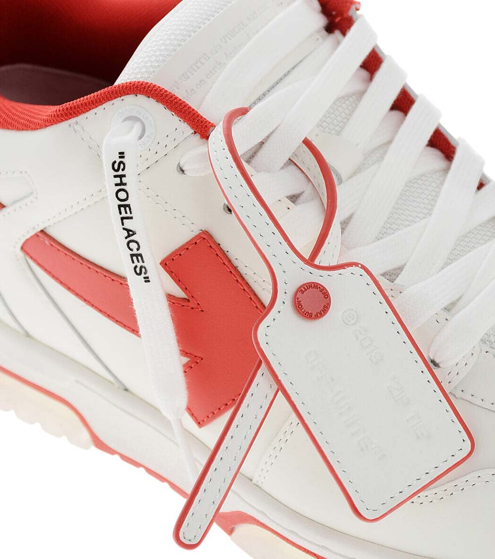 White Leather Mid-top Sneakers 4