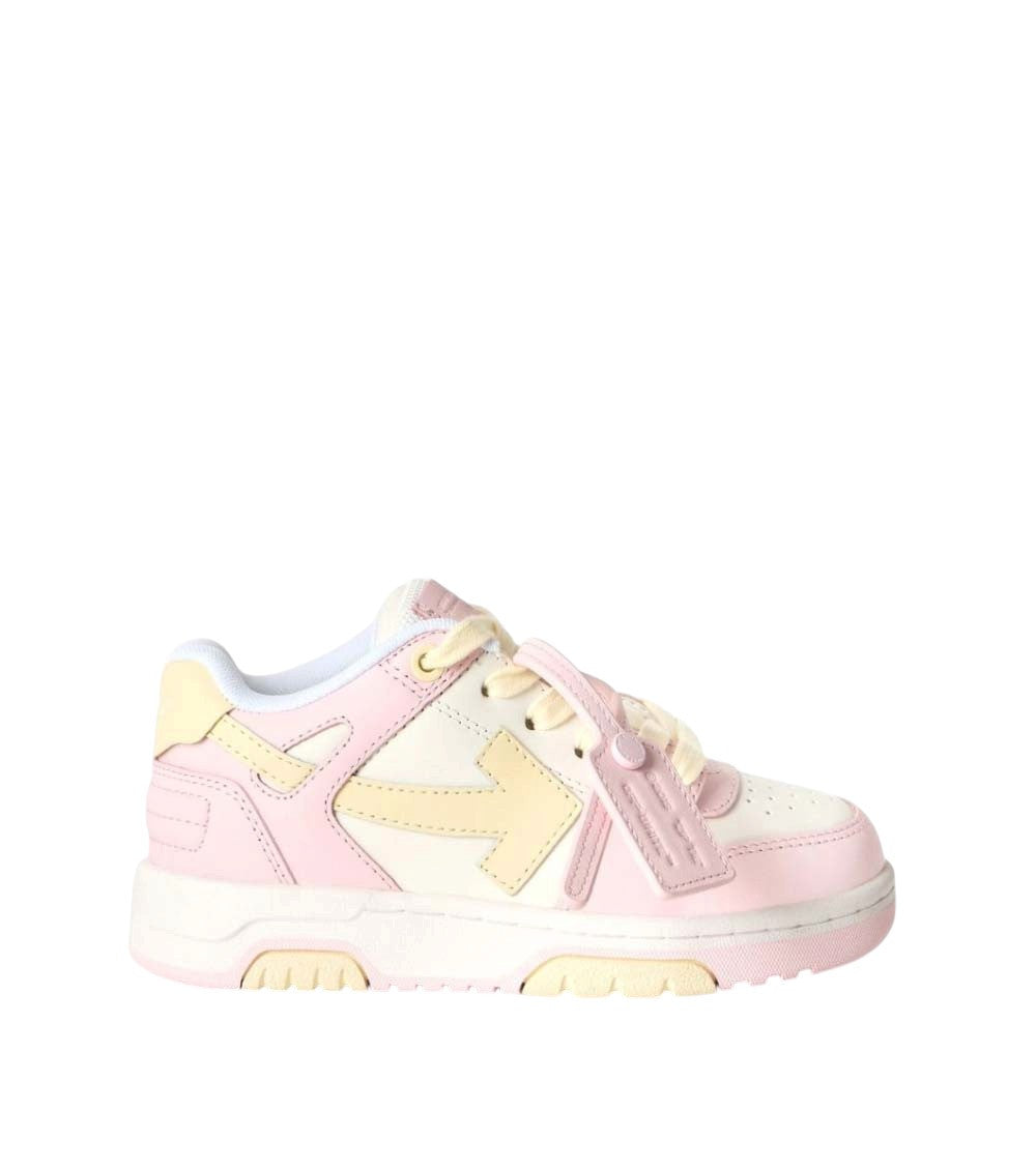 Girls Pink Logo Sneakers 1