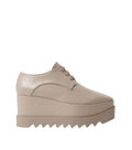 Beige Leather Elyse Sneakers 1