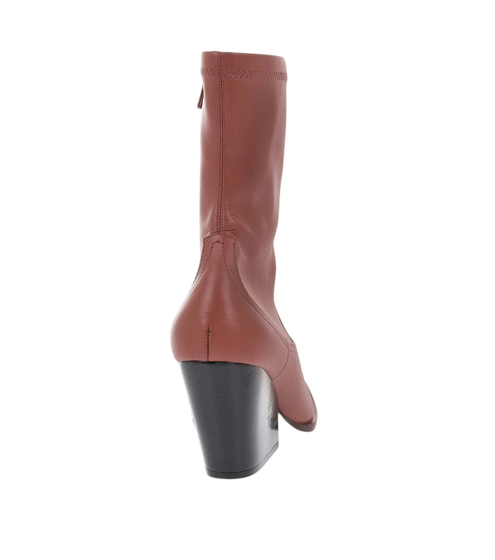 Brown Western Ankle Boots 3