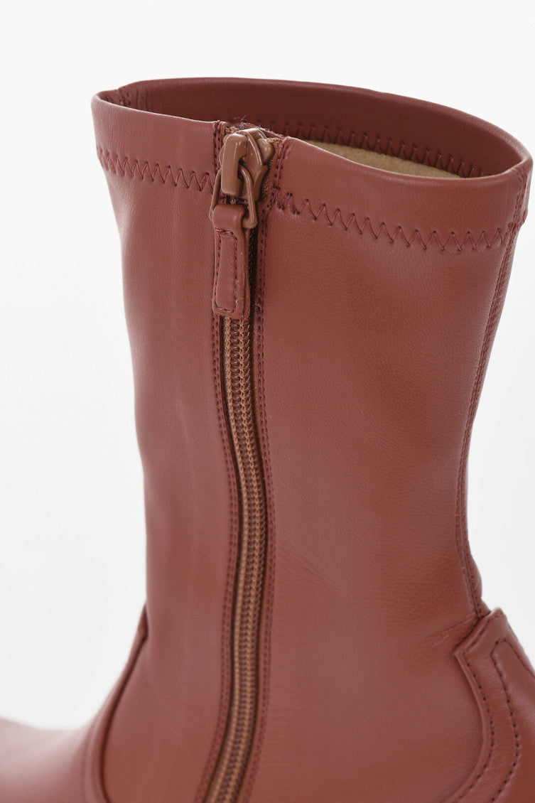 Brown Western Ankle Boots 4