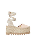 Beige Logo-Print Wedges 1