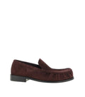 Burgundy Suede Loafers 1
