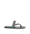 Black Embellished Sandals 1