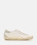 Grey Super-Star Leather Sneakers 1