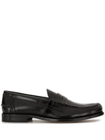Black Leather Loafers 1