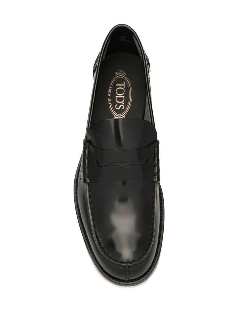 Black Leather Loafers 2