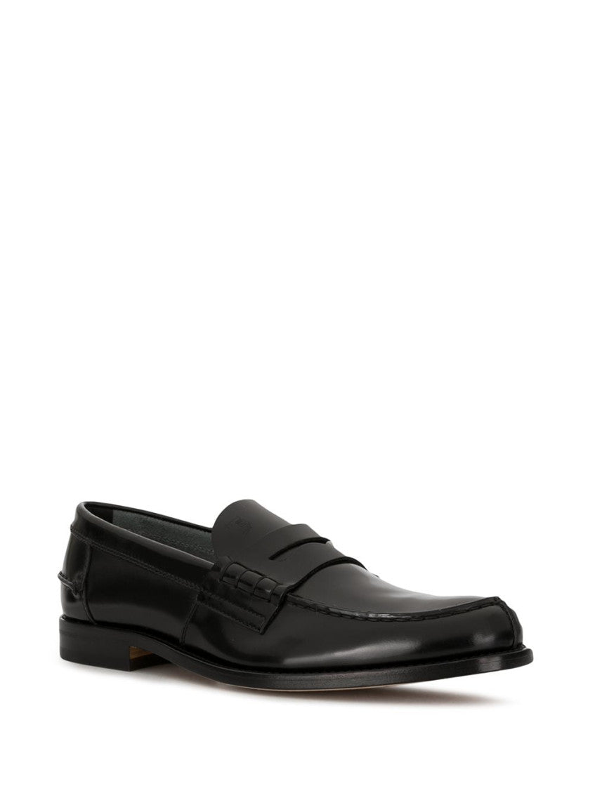 Black Leather Loafers 4