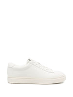 White Leather Sneakers 1