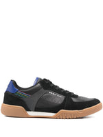 Black Leather Sneakers 1